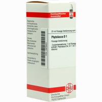 Phytolacca D1 Dilution Dhu-arzneimittel 20 ml - ab 7,11 €