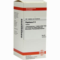 Phytolacca D4 Tabletten 80 Stück - ab 6,68 €