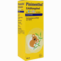 Pinimenthol Erkältungsbad für Kinder Ab 2 Jahren Bad 190 ml - ab 1,38 €