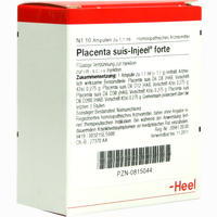 Placenta Suis- Injeel Forte Ampullen 10 Stück - ab 22,00 €