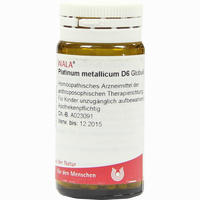 Platinum Met D6 Globuli 20 g