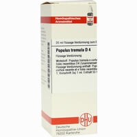 Populus Tremula D4 Dilution 20 ml