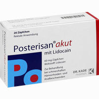Posterisan Akut Zäpfchen 20 Stück