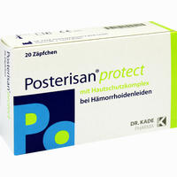 Posterisan Protect Zäpfchen 20 Stück - ab 4,88 €