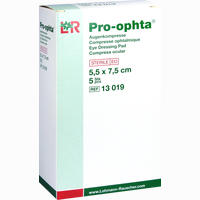 Pro Ophta Augenkompresse Steril 5,5x7,5cm Kompressen 5 Stück
