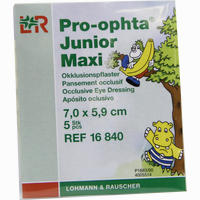 Pro- Ophta Junior Maxi Okklusionspflaster  5 Stück - ab 5,49 €