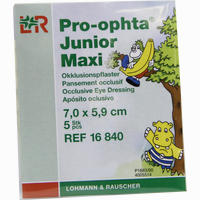 Pro- Ophta Junior Maxi Okklusionspflaster  5 Stück - ab 5,62 €