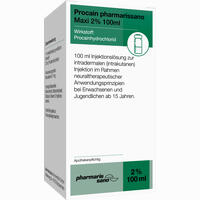 Procain Pharmarissano 2% Maxi 100ml 100 ml - ab 12,15 €