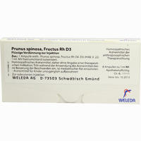Prunus Spinos Fruct Rh D3 Ampullen 8 x 1 ml