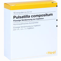 Pulsatilla Comp Ampullen 10 Stück - ab 14,74 €