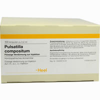 Pulsatilla Comp Ampullen 10 Stück - ab 14,01 €