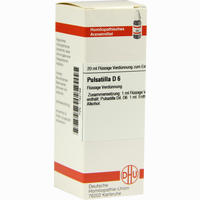 Pulsatilla D6 Dilution 20 ml - ab 6,53 €