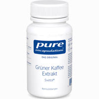 Pure Encapsulations Grüner Kaffee Extrakt Svetol Kapseln 60 Stück