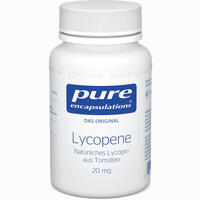 Pure Encapsulations Lycopene 20 Mg Kapseln 60 Stück
