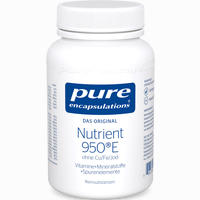 Pure Encapsulations Nutrient 950e Ohne Cu/Fe/Jod Kapseln 90 Stück