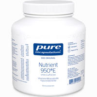 Pure Encapsulations Nutrient 950e Ohne Cu/Fe/Jod Kapseln 180 Stück