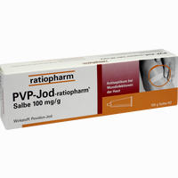 Pvp- Jod- Ratiopharm Salbe  25 g - ab 2,16 €