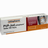 Pvp- Jod- Ratiopharm Salbe  25 g - ab 2,15 €