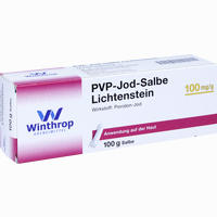 Pvp- Jod Salbe Lichtenstein 100 g