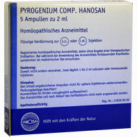 Pyrogenium Comp.hanosan Ampullen 5 x 2 ml - ab 6,38 €