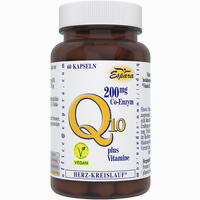 Q10 200mg Kapseln Espara 60 Stück