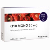 Q10 Mono 30 Mg Weichkapseln 60 Stück - ab 7,85 €