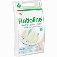 Ratioline Blasenpflaster Klein 6x3.8cm 5 Stück