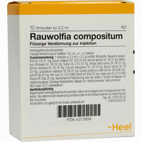 Rauwolfia Comp Ampullen 10 Stück - ab 18,37 €