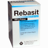 Rebasit Mineral Pulver 200 g - ab 12,99 €
