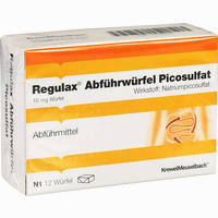 Regulax Abführwürfel Picosulfat 6 Stück - ab 3,06 €