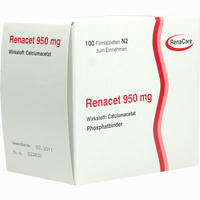 Renacet 950mg Filmtabletten 200 Stück - ab 9,62 €