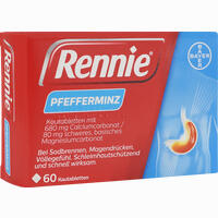 Rennie Kautabletten Bayer selbstmedikation 60 Stück