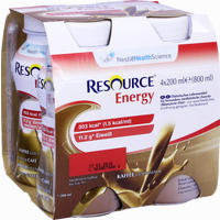 Resource Energy Coffee Fluid 6 x 4 x 200 ml - ab 8,25 €