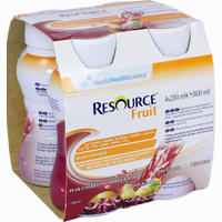Resource Fruit Birne Kirsche Fluid 4 x 200 ml