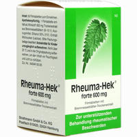 Rheuma Hek Forte 600mg Filmtabletten 50 Stück - ab 18,05 €