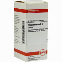Rhododendron D6 Tabletten 80 Stück - ab 6,77 €