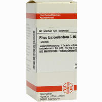Rhus Toxicodendron C15 Tabletten 80 Stück