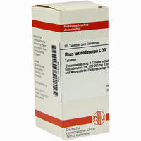 Rhus Toxicodendron C30 Tabletten 80 Stück