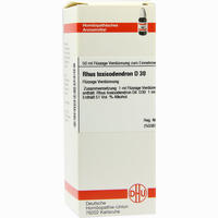 Rhus Toxicodendron D30 Dilution 20 ml - ab 7,47 €