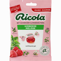 Ricola Ohne Zucker Himbeere Melisse Beutel 75 g