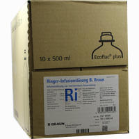 Ringer Lösung B.braun Ecoflac Plus Infusionslösung 500 ml - ab 4,76 €