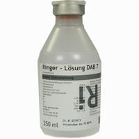 Ringer- Lösung Dab 7 Plastik Infusionslösung 250 ml - ab 3,82 €