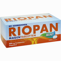 Riopan Magen Tabletten Mint 800mg Kautabletten  100 Stück - ab 4,72 €