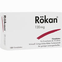 Rökan 120 Mg Filmtabletten  120 Stück - ab 41,21 €