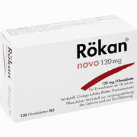 Rökan Novo 120 Mg Filmtabletten 120 Stück 