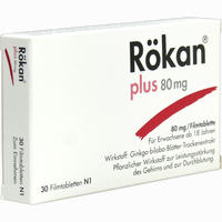 Rökan Plus 80mg Filmtabletten 30 Stück 