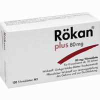 Rökan Plus 80mg Filmtabletten 120 Stück