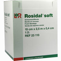 Rosidal Soft 15x0.4cmx2.5m Binde 1 Stück 