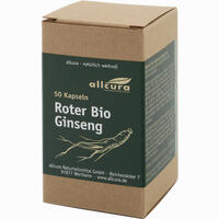 Roter Bio Ginseng Kapseln 50 Stück - ab 12,76 €