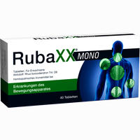 Rubaxx Mono Tabletten  80 Stück - ab 11,54 €